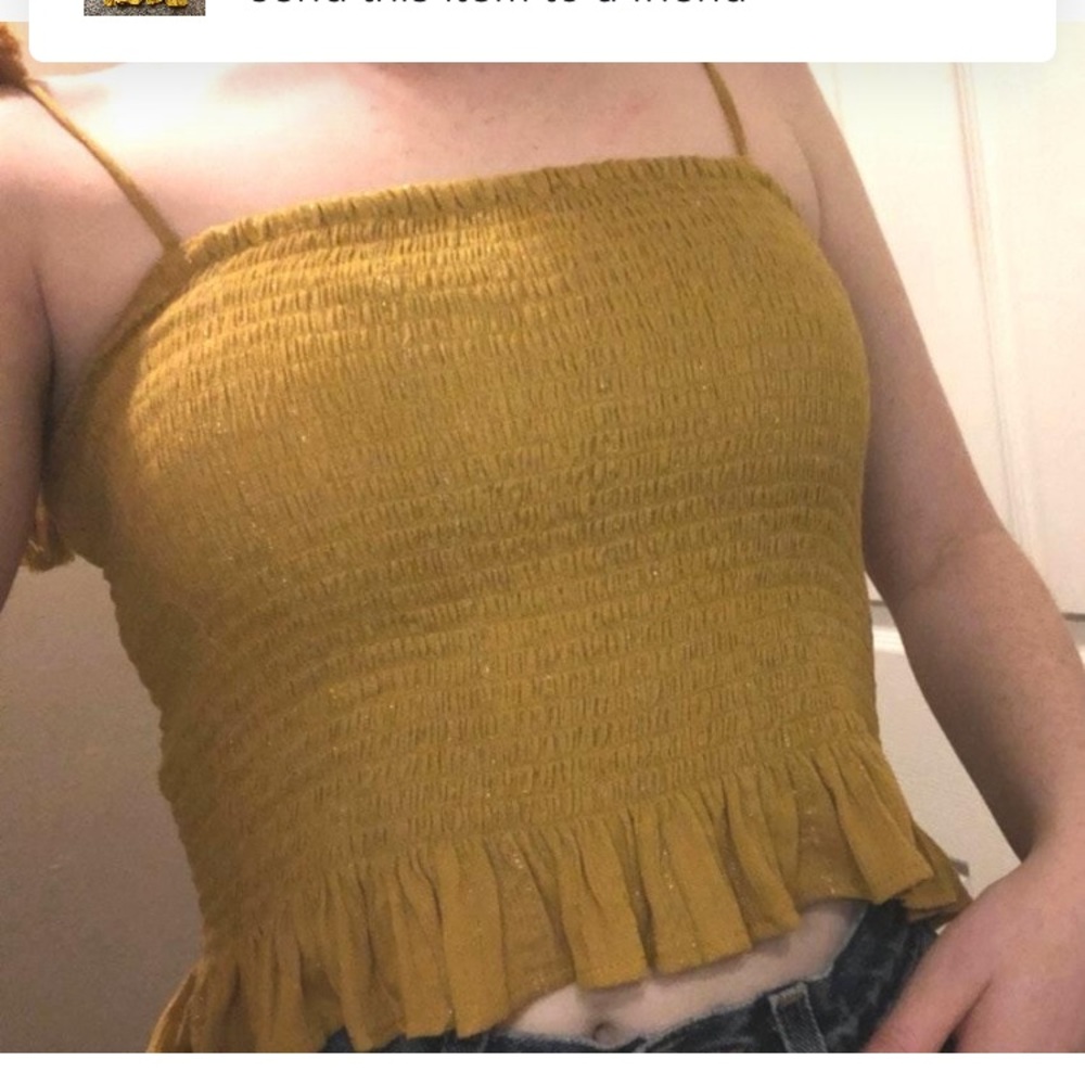 Seventeen summers ribbed crop top